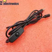 Micro USB Power Supply Charger 1.5m Cable Wire ON/OFF Switch For Raspberry Pi