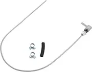 LALADEFIEE Fast Heating Car Heater Extractor Hose Set Stand Pipe and Clips for Auxiliary Tank