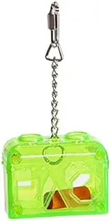 Kazoo Acrylic Puzzle Box Bird Toy, Small