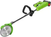 KANGYEBAIHUODIAN 24V Electric Lawn Mower with 2PC 3000mAh Li-ion Battery Cordless Grass Trimmer Auto Release String Cutter Garden Power Tool