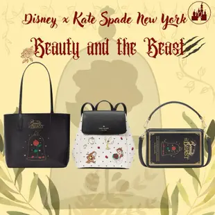 🌸Queendom🌸 Kate Spade x Disney美女與野獸聯名造型包🌹