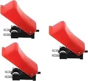 Cabilock 3pcs Repair Switch Welding Torch Handle Switch Trigger Switch with Enhanced Sensitivity Welding Torch Trigger Switch Torch Ignition Switch Control Switch Red Plastic