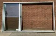 2100h x 3588w NEW Sliding Stacker Door Textura® White FSS OR SSF Single Glazed