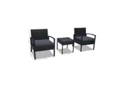 SOLANTO 3 Piece Outdoor Setting