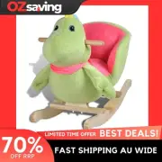dinosaur baby rocker plush soft comfortable 60x32x54cm green 0075