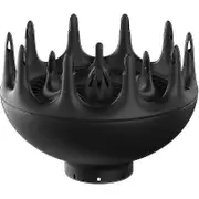 Black Orchid Large Hair Diffuser For Curly And Natural Hair - Professi