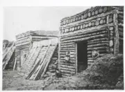 Scenes Round Verdun, Artillery Shelter, Verdun 1916 OLD PHOTO