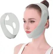 V-Line Lifting Mask, Reusable V-Line Mask, Face Lifting Bandage, Suitable for All Face Shapes, Green