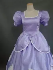 High quality !Adult Women The First Princess Sophia Sofia Purple Dress Cosplay