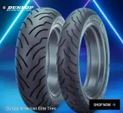DUNLOP ELITE 130/80-17 & 180/65-16 TIRE HARLEY ELECTRA GLIDE ROAD KING STREET
