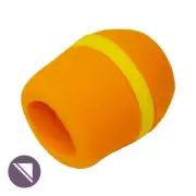 BravoPro WS83 Foam Windsock suits Wireless Microphones - Orange