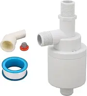 Baxnore Float Valve, Water Level Control Valve, DN15 1/2in Top Inlet Auto Filling Floating Ball Valve, Automatic Shut Ball Valve for Pool Water Towers