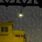 Brand New Painted Lights OO / HO Scale Warm White LEDs Metal Wall Lamp