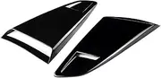 1Pair Car Side Window Quarter Rear Louver Scoops Side Vent Scoop Cover Trim Compatible for 2 Door 2015-2017 for Coupe Model