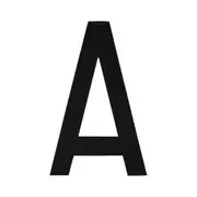 BLA Rego Letter Pair 8in