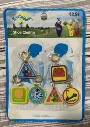 Vintage Teletubbies Shoe Charms 1999 With FREE SHIPPING
