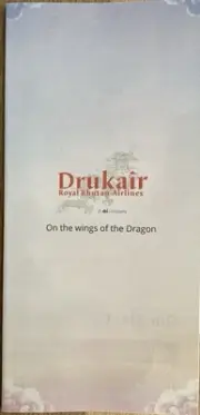 DRUK AIR of Bhutan PROFILE BROCHURE ROUTE MAP A320