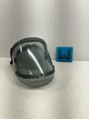 MSA 12 Cal Enespro Face Shield w Slotted Bracket & Hard Hat White H12HTH Size Md