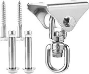 TOPIND Sensory Swing Hanger, 360° Rotatable Swivel Hook Ceiling Mount Hanging Kit Hardwares with Bolts for Indoor Outdoor Porch, Hammock Chair, Aerial Yoga(Antirust, 1000lb Weight Capacity)