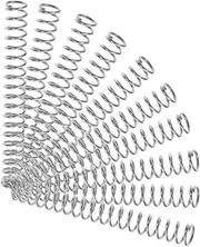 BUGUUYO Stainless Steel Small Compression Springs Kit 10pcs Extension Springs for Mechanical Repair Shop