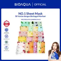 在飛比找蝦皮購物優惠-Sheetmask bioaqua BPOM 25gr 面膜