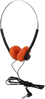 LAPYAPPE Adjustable School Headphones Comfortable Safe Listening for Library Use Classic Retro Look