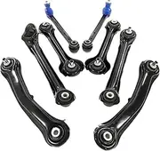 8PCS Rear Comtrol Arms Suspension Kit Compatible With Mercedes Benz W201 W202 W210 W124 R129