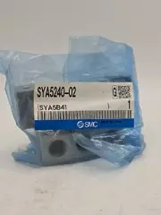 SMC SYA5240-02T Air Pilot Valve 2-Position 5-Port -100kPa - 0.7MPa 1/4" NPT 3B3