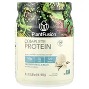 PlantFusion, Complete Protein, Creamy Vanilla Bean, 1 lb (450 g)