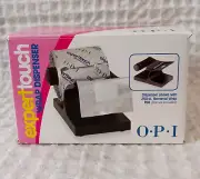 OPI Expert Touch Wrap Dispenser BLACK Weighted Base Adjustable Tension Knob NEW
