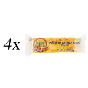 La Molienda Mega Piña Coconut Mexican Pineapple Coconut Candy 3.17oz 4 Pieces