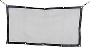 LIGHTAOTAO Dog Safety Mesh Net for Car Home Foldable Durable Pet Separation Barrier for Dogs Cats Pets Easy to Assemble Black Car Dog Mesh Guard