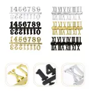 6 Pcs Numeral Kits Wall Clock Numerals Accessories DIY Parts