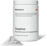 Momentous Creatine Monohydrate Powder - Creapure Creatine Powder Supports Streng