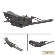 DAPR - TT:120 Model Railway Scenery Building Kit - Quarry Mobile Rock Crusher