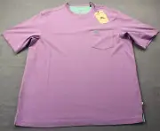 Tommy Bahama Swordfish Logo Men Plum Purple Supima Cotton Crewneck T-Shirt NWT S