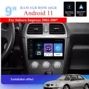9" Stereo Radio Head Unit Android 11.0 GPS For 2002-07 Subaru Impreza w/Carplay (for: Subaru)