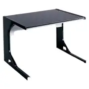 24 In. Microwave Top Shelf in Black
