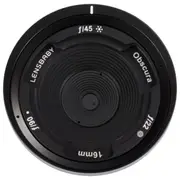 Lensbaby Mirrorless 16mm Pin Hole Pancake Lens For Canon RF