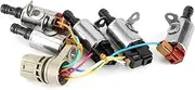 1 Set Car Transmission Shift Solenoid W/Harness Compatible For Honda Accord CR-V RSX 28360-PRP-003 28400-PRP-004 28500-PRP-004 Auto Gearbox Part