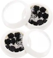 2 Sets Butterfly Nail Charms Flat Nail Gems for DIY Nail Art Women Girls Manicure Supplies