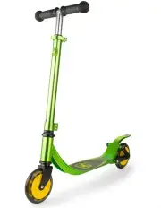 [John Deere] Adjustable Kick/Push Scooter With Light Up Wheels (5+ Years) in Green