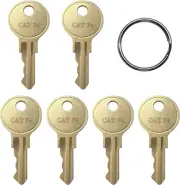Dispenser Keys (6) for Bobrick 33043 CAT74 Commercial Roll Towel, C-Fold