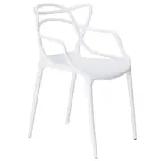 [James Lane] Manly Dining Chair White