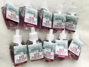 10 Bath & Body Works Wallflowers Iced Cran Apple Diffuser Refill Bulbs