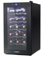 Devanti Wine Fridge Cooler 18 Bottles