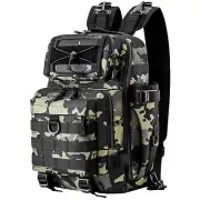 FREGITO Fishing Tackle Backpack Portable Fishing Tackle Storage Bag Multifuct...