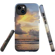 For iPhone 14 Plus Case Tough Protective Cover, Thai Sunset