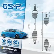 GSP LH + RH CV Joint Drive Shafts for Daihatsu Charade TS G100S G202S Manual (for: Daihatsu)
