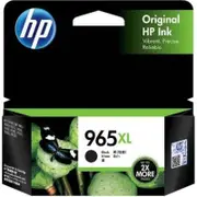 HP 965XL Original High Yield Inkjet Ink Cartridge - Black Pack - 2000 Pages